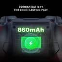 GameSir Cyclone 2 PC Controller Mag-Res TMR Sticks 1000Hz Report Rate Hall & Micro 2-in-1 Triggers RGB Lighting with Charging Dock for PC/Switch/iOS/Android （Noir） - 8