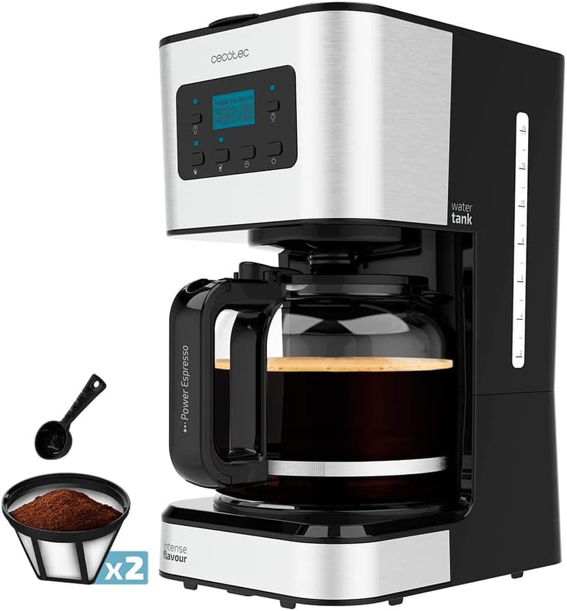 Cecotec Coffee 66 Smart Plus Cafetera by Goteo Programmable 1.5L 950W - 1