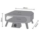 Cozze® 17" Pizza oven CLASSIC, Gas, 30 mbar - 7
