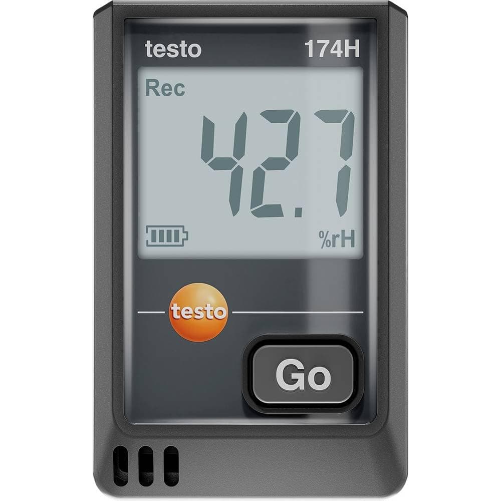 Testo 0572 1741 02 174 H Enregistreur de données de température et d'humidité du sol -20 à 70 °C 0 à 100% RF