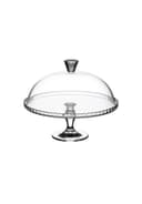 Banquet Plateau with Glass Dome, White, 32.5 x 32.5 x 26.3 cm - 2