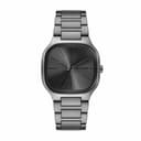 SKAGEN Montre Mellem pour Homme, Mouvement à Quartz Trois Aiguilles avec Bracelet en Acier Inoxydable, Gris Anthracite, 40 mm - 1