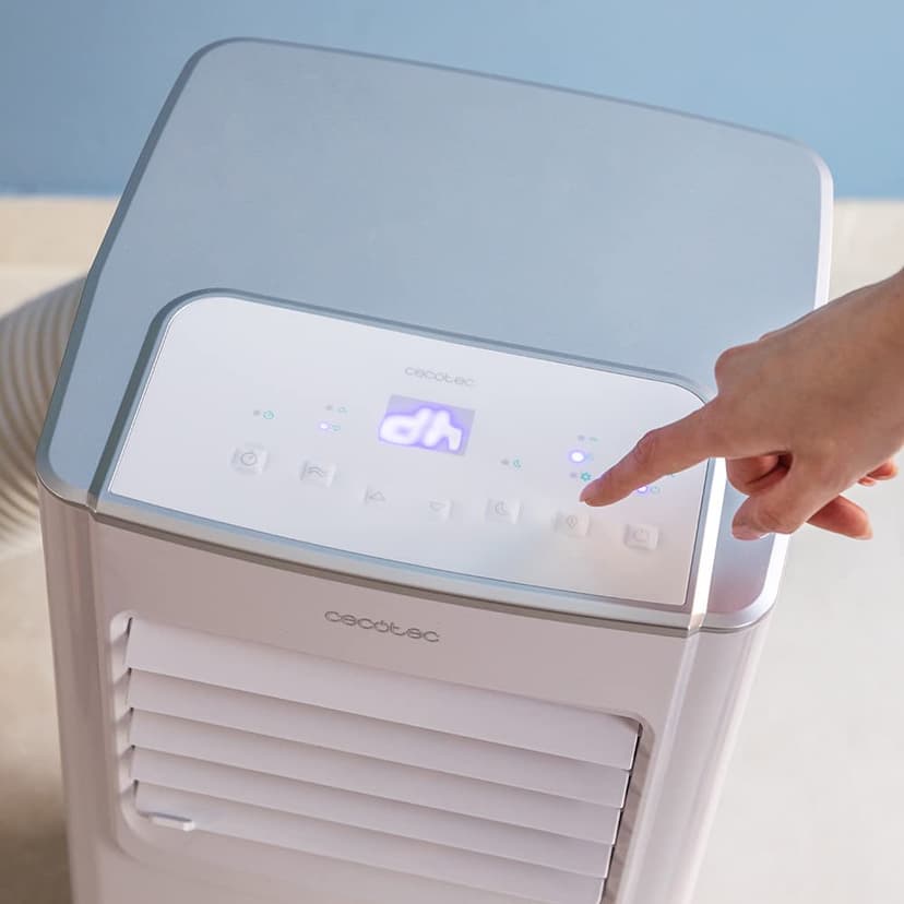 Cecotec Climatiseur Portable avec Télécommande ForceClima 7100 Soundless, 7000 BTU, Écran LED, 4 Modes, 2 Vitesses, Technologie Soundless, Couverture 15-20 m2, Kit d’installation fenêtre inclus - 5