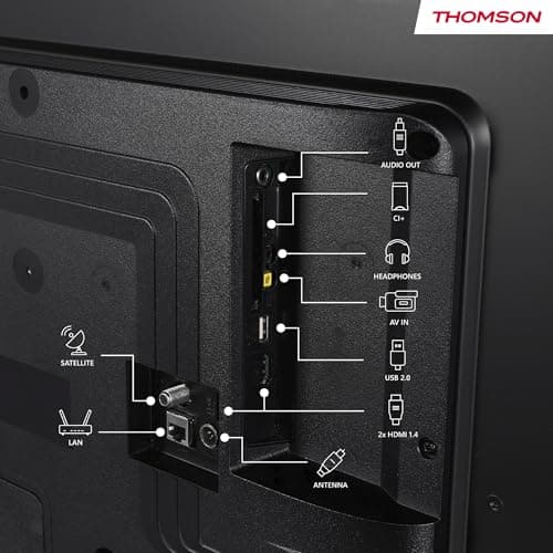 Thomson 32 Inch (80 cm) HD Smart Fire TV, Alexa Voice Control,Triple Tuner (DVB-T/T2/C/S/S2), Dolby Audio, DTS Virtual:X, HDR10, AirPlay, WiFi, Bluetooth, HDMI-32HF2S34 - 4