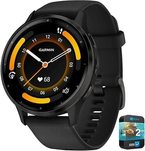 Garmin 010-N2784-01 Venu 3 Health and Fitness GPS Smartwa…