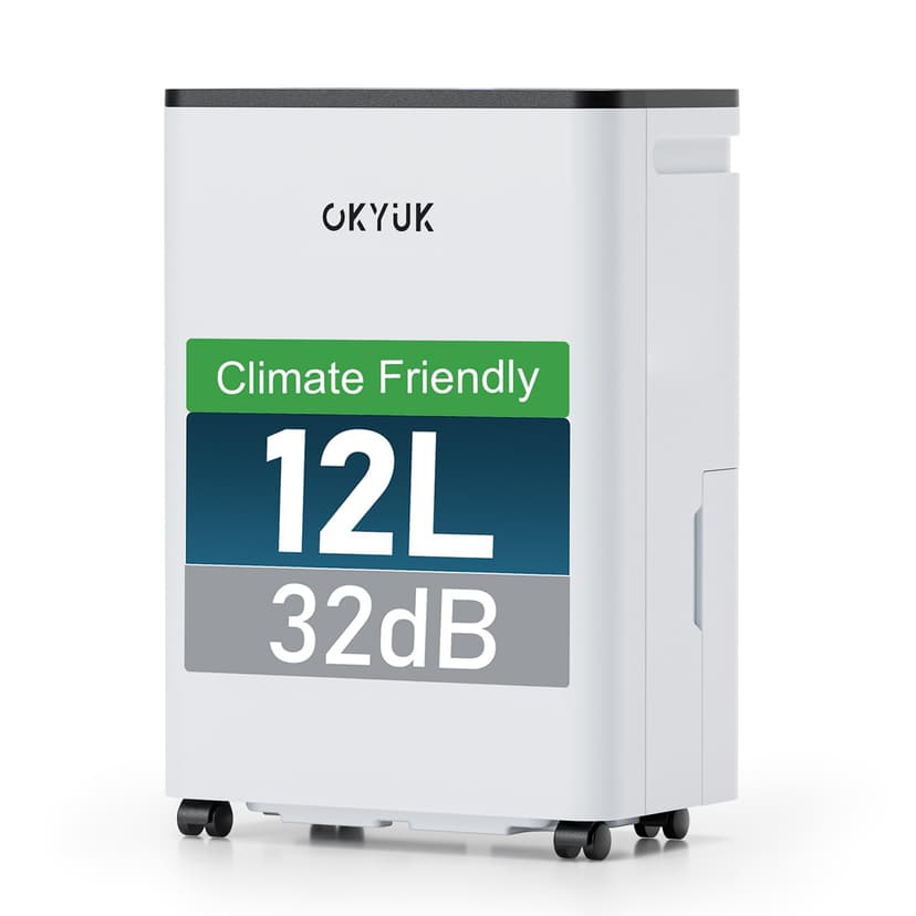 OKYUK Deshumidificateur d air 12 litres/jour, convient po… - 1