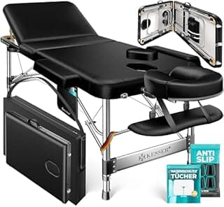 KESSER® Table de Massage Mobile Pliable & réglable en Hau…