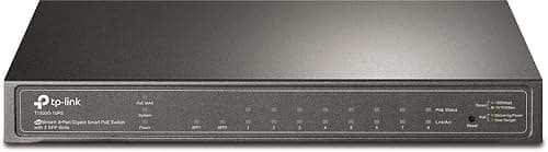 TP-LINK TL-SG2210P 8-Port Gigabit Smart PoE Switch with 2 SFP Slots - Switch - managed - 8 x 10/100/
