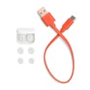 JBL Tune Flex Ghost 2, Wireless Noise Cancelling Bluetooth Earbuds with 48h Playtime, IP54 Water and Dust Resistant, Multi-Point Connection, Ergonomic Design, Open-Back Stick Design, White Ghost - 8