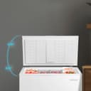 Cecotec Congélateur Coffre 198L Bolero CoolMarket Chest 198P White E. Panier, Contrôle Électronique LED, UltraContact D-Cool, Double Fonction, Porte ZeroG (80º-30º), Congélation Rapide, Compact - 5