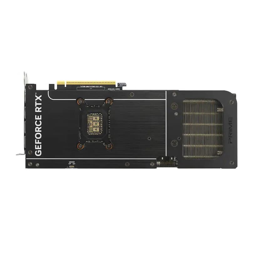 ASUS Prime GeForce RTX 5080 OC Edition Triple Fan Graphics Card, 16GB GDDR7, 1827 AI Tops, 5th Gen Tensor Cores, DLSS 4, PCIe 5.0, DP 2.1b x3, HDMI 2.1b, with GPU Holder - 3