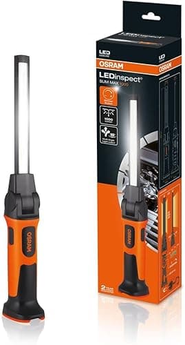 OSRAM LEDinspect SLIM MAX1000, slim LED inspection light, 6000K, rechargeable LED work light, magnetic, flexible, incl. hook