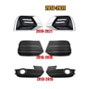 Fog Light Cover Car Front Left Right Bumper Fog Light Grille Cover Cap Car-styling For A-udi Q3 2013 2014 2015 2016 2017 2018 2019 2020 2021 Front Bumper Grille(2013-2015,Right) - 2