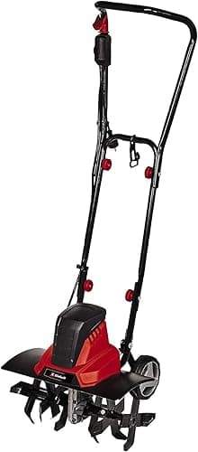 Einhell GC-RT 1545M Electric Hoe (1500W – 45 cm, Row Connection Motor, 2-Point Safety Switch, Overload Coupling, Folding Guide Spar – Scarifying Blades)