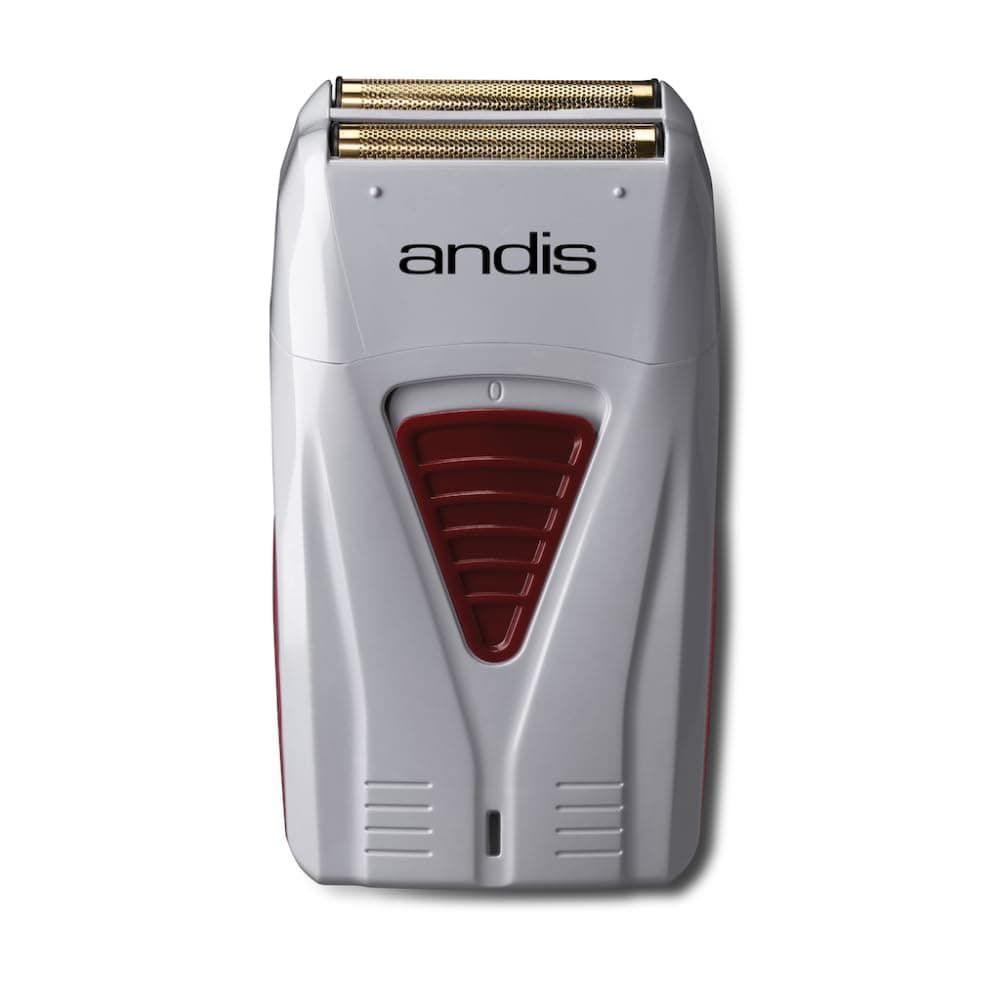 Andis - TS-1, Pro-Foil Lithium-Ion Cord/Cordless Foil Shaver with Super soft Titanium Cutters - For Close, Smooth Shaving - Dual Voltage, Waterproof Shaving Machine with Charger – Grey(Pack of 1)
