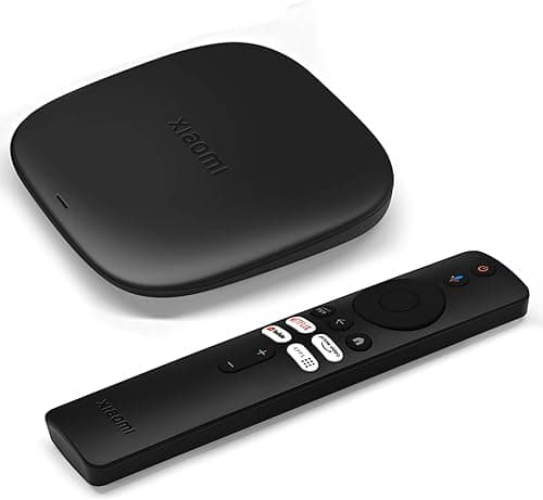 Xiaomi TV Box S (3rd Gen) – 4K Ultra HD, Powerful Processor, 2GB RAM, 32GB Memory, Google TV, Dolby Vision, HDR10+, Dolby Atmos, DTS-X, Wireless Projection, WiFi 6, Black