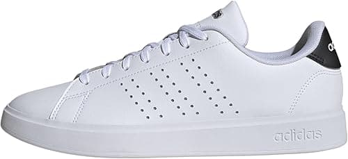 adidas Men's Advantage 2.0 Shoes, Cloud White/Core Black/Legend Ink, 9 UK