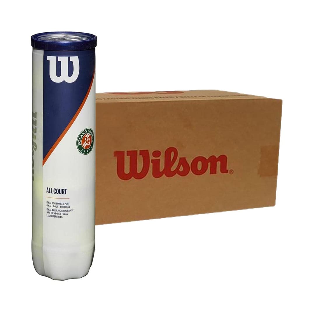 Wilson Roland Garros All Court Box (18 Tubes of 4 Balls)