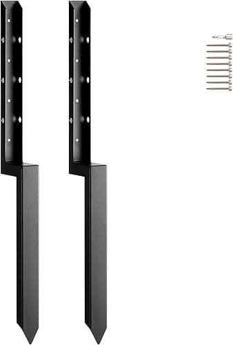 VEVOR Kit de réparation de poteau de clôture, 2 pcs, supp…