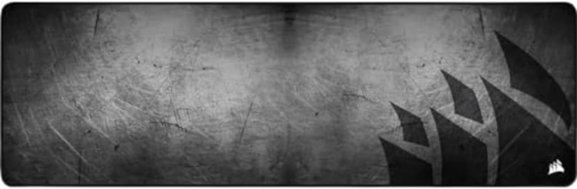 Corsair MM300 PRO Tapis de Souris Gaming, Tissu Résistant aux Éclaboussures Premium (Surface de 93 cm sur 30 cm, Textile Micro-Maille, Caoutchouc Épaisse 3 mm, Base Antidérapante) Élargi, Noir/Gris - 1