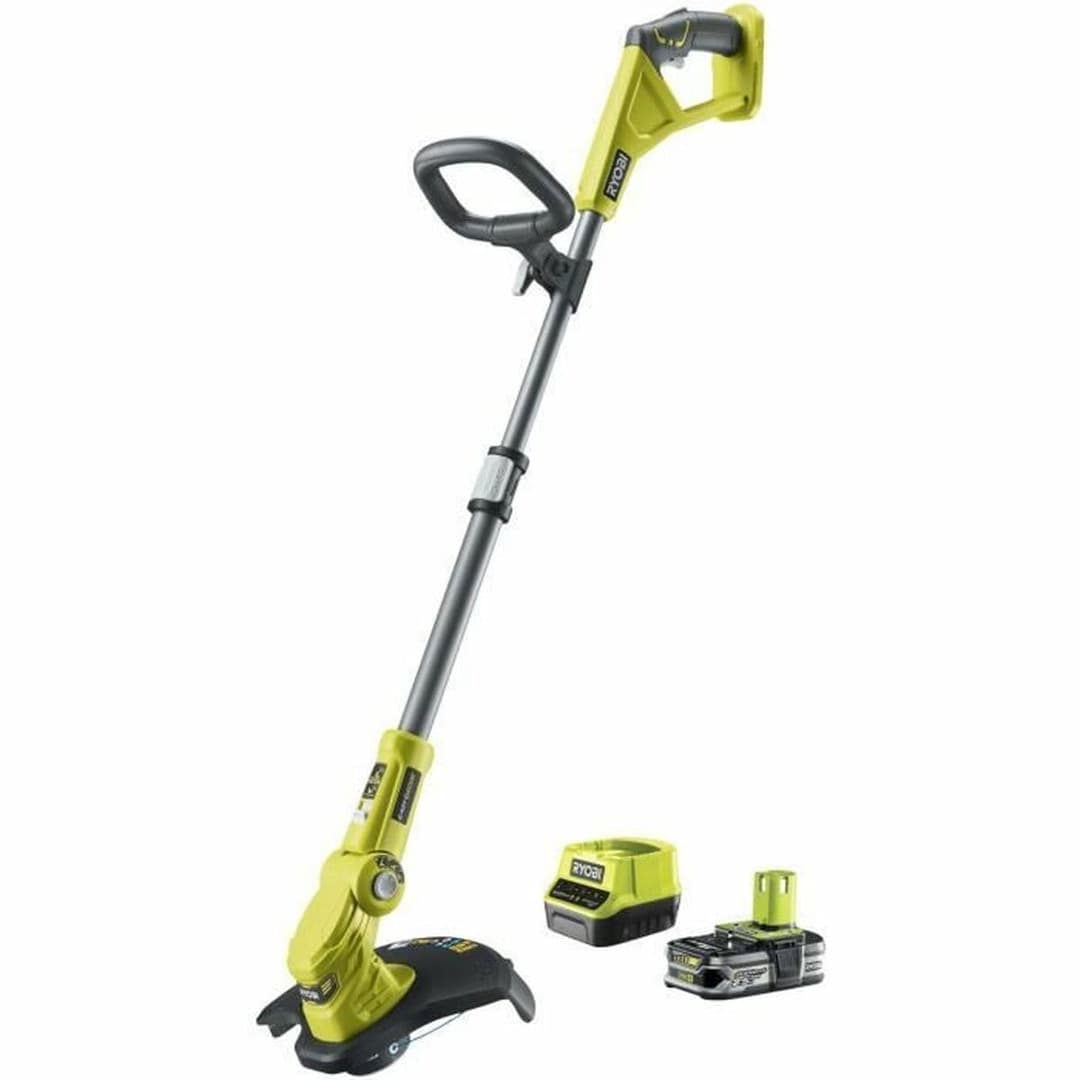 RYOBI Edging Cutter - Edging 18V One+ - 1 Lithium Plus 2.5Ah Battery - 1 Fast Charger - 1 Double Serrated Blade Head RLT183225FPK