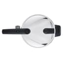 Fissler Vitaquick Jeu D’autocuiseurs, 3 Pièces (1 Faitout-autocuiseur 4,5 l + 1 Poêle-autocuiseur 2,5 l 22 cm), Compatible Induction, Métallique, Argenté - 3