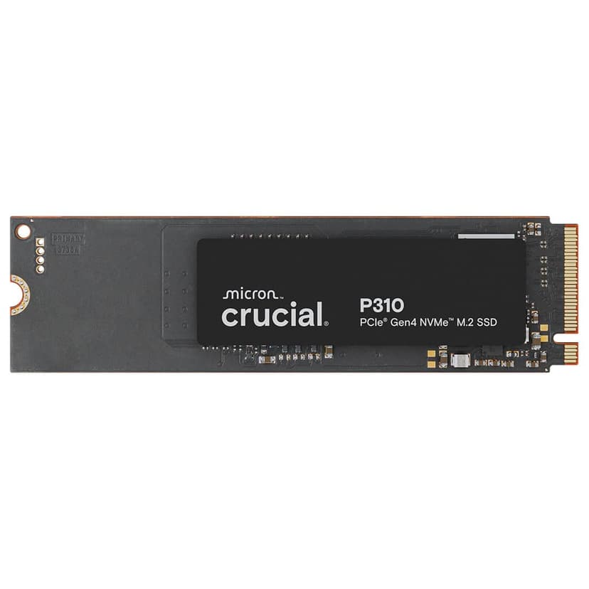 Crucial P310 500GB SSD M.2 2280 NVMe PCIe Gen4, Up to 6,600MB/s, Laptop & Desktop (PC) Compatible, Internal Solid State Drive - CT500P310SSD801 - 1