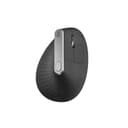 Logitech MX Vertical Souris Ergonomique sans Fil, Multi-Dispositifs, Bluetooth ou 2,4 GHz avec Récepteur USB Unifying, Suivi Optique 4000 PPP, 4 Boutons, Charge Rapide,Portable/PC/Mac/iPad OS-Graphite - 4