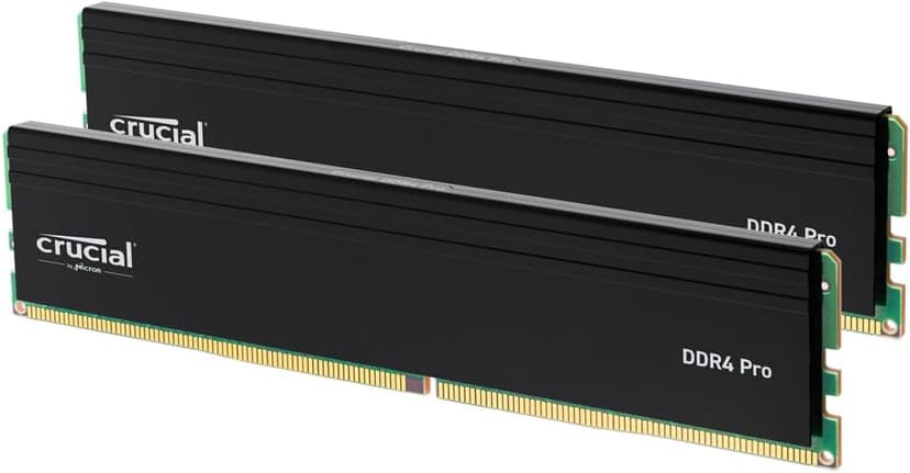 Crucial Pro DDR4 RAM 32GB Kit (2x16GB) 3200MHz, Intel XMP… - 1