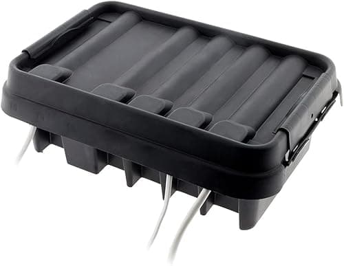 Zenitech - Waterproof box for electrical connections, IP55, 285 x 150 x 110mm