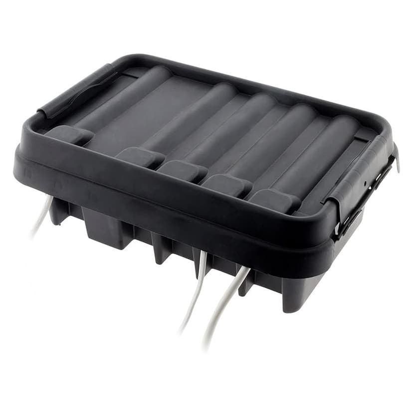 Zenitech - Waterproof box for electrical connections, IP55, 285 x 150 x 110mm - 1