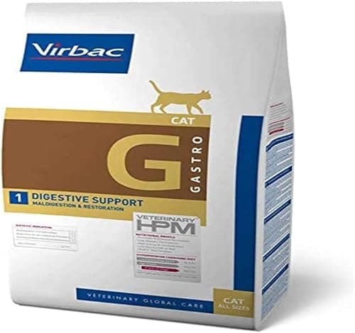 Virbac Veterinary HPM Cat Digestive Nourriture pour Chat Sac de 3 kg Taille S