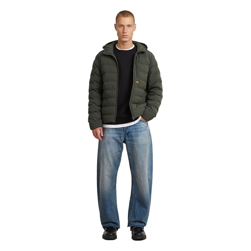 G-Star Foundation hdd liner jkt, Men's Jacket, Color Gray, Size M - 5