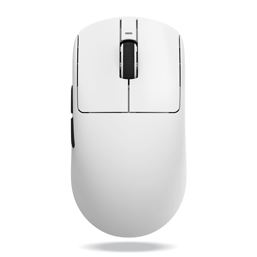 ATK VXE Dragonfly R1 SE+ Wireless Gaming Mouse, PAW3395 SE Sensor, DPI up to 18,000, 55g Lightweight, 70 Hr Battery Life, 5 Programmable Buttons, Tri-Mode 2.4G/Bluetooth/Wired - White