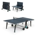 CORNILLEAU - Table de ping Pong d'extérieur 400X Outdoor - Loisir de Jardin - Agrément FFTT - Panneau Bleu 5mm - 1