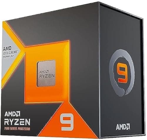 AMD Ryzensets 9 7950X3D processor with 3D V-Cache technology (integrated graphics, 16 cores/32 threads, 120W TDP, AM5 socket, up to 5.7GHz boost frequency, no cooler)