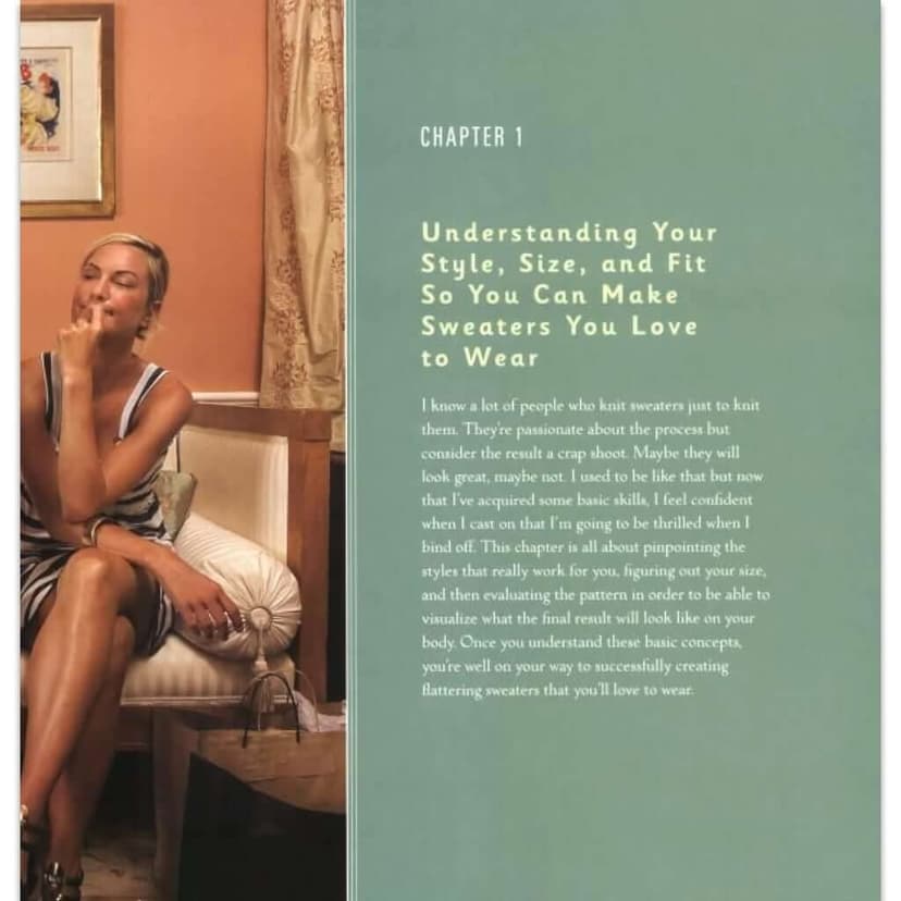 Custom Knits: 25 Projects (plus Variations) and Techniques for Customizing to Fit Your Style and Your Body - 3