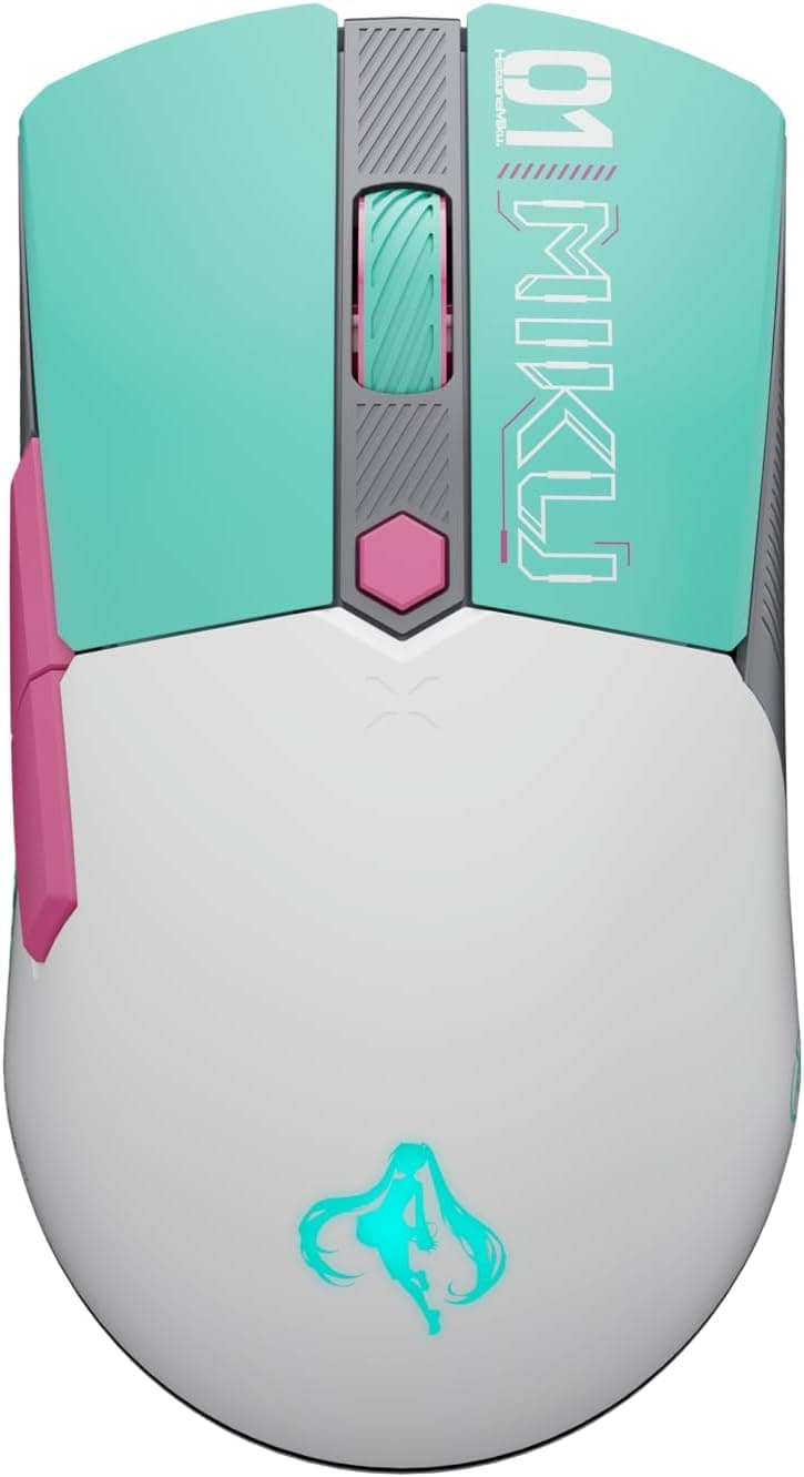 ASUS TUF Gaming Mini Right-Hand 12000 DPI Wireless Mouse - Hatsune Miku Edition - 1