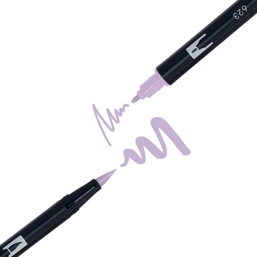 Tombow ABT-18P-5 Dual Brush Pen Lot de 18 Feutres pinceau à deux pointes Couleurs Pastels - 3