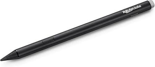 Kobo Stylus 2 | Black | Mark Up, Write Notes and Make Highlights | Rechargeable via USB-C | Compatible with 7" Libra Colour eReader