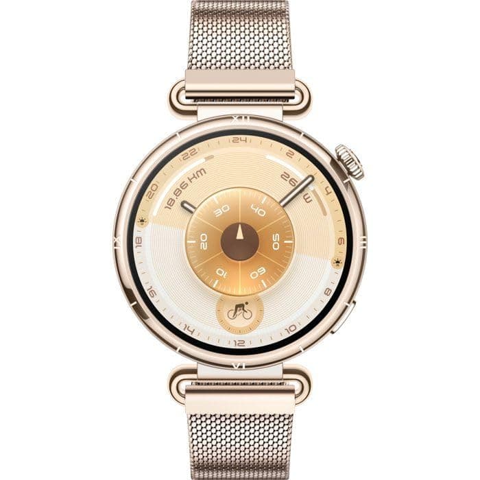 HUAWEI WATCH GT 6 41mm Smart Watch for Women Men, GPS Fitness Watch, 14-Day Battery, Heart Rate Monitor, HRV, SpO2, 100+ Sports, NFC, 5 ATM Waterproof, AMOLED, Sleep Tracker, iOS & Android, Gold - 6