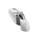 Logitech G309 LIGHTSPEED Wireless Gaming Mouse, Lightweight, LIGHTFORCE Hybrid Switches, HERO 25K Sensor, 300+ Hour Battery Life With AA Battery, 6 Programmable Buttons, PC & Mac - White - 3