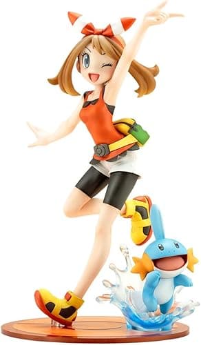 壽屋(KOTOBUKIYA) Pokemon Series ARTFX J Haruka with Mizugoro, 1/8 Scale, PVC Pre-Painted Complete Figure