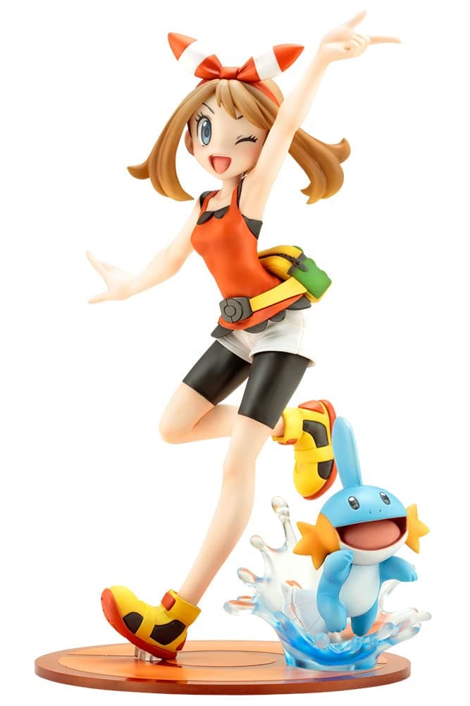壽屋(KOTOBUKIYA) Pokemon Series ARTFX J Haruka with Mizugoro, 1/8 Scale, PVC Pre-Painted Complete Figure - 1