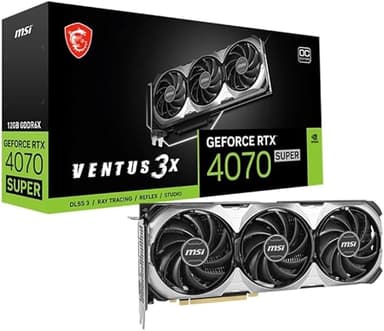 MSI GeForce RTX 4070 Super 12G Ventus 3X OC Carte Graphiq…