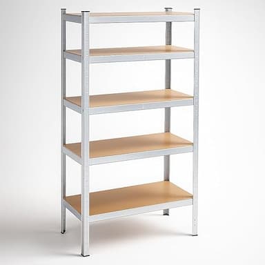 SPRINGOS Étagère de garage en métal 90 x 180 x 40 cm 5 ét…