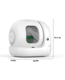 PETKIT Pura Max 2 Litiere Chat Autonettoyante, Bac à Litière Autonettoyante Amélioré, Anti-fuites/Anti-pincement/xSecure/Contrôle APP/pour Plusieurs Chats(Pas de Déodorant en Spray ou en Tampon) - 9
