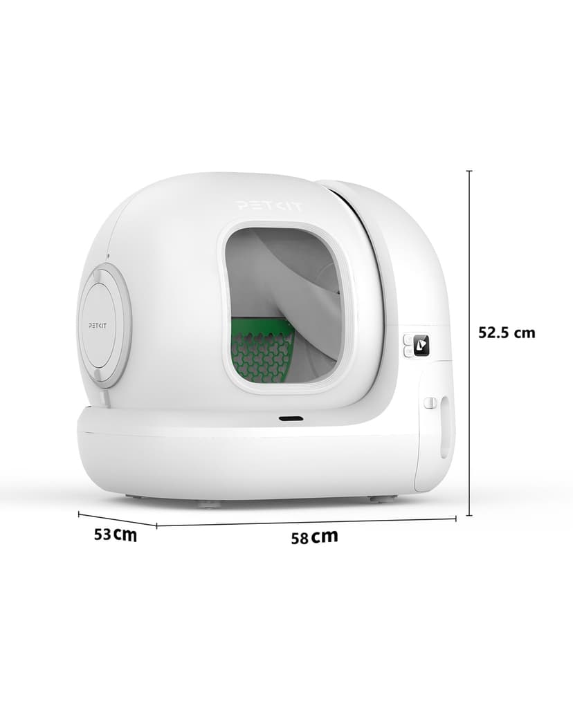 PETKIT Pura Max 2 Litiere Chat Autonettoyante, Bac à Litière Autonettoyante Amélioré, Anti-fuites/Anti-pincement/xSecure/Contrôle APP/pour Plusieurs Chats(Pas de Déodorant en Spray ou en Tampon) - 9