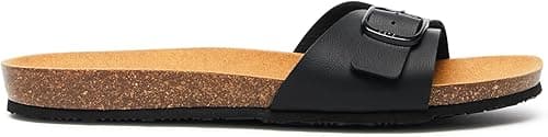 Scholl Dr Didier Men's Sandals, Black, 7.5 UK