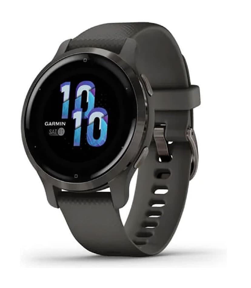 Garmin Venu 2S – Montre connectée GPS Multisports avec écran AMOLED – autonomie Longue durée (11 Jours) – Noire/Gray - Boitier 40 mm - 1